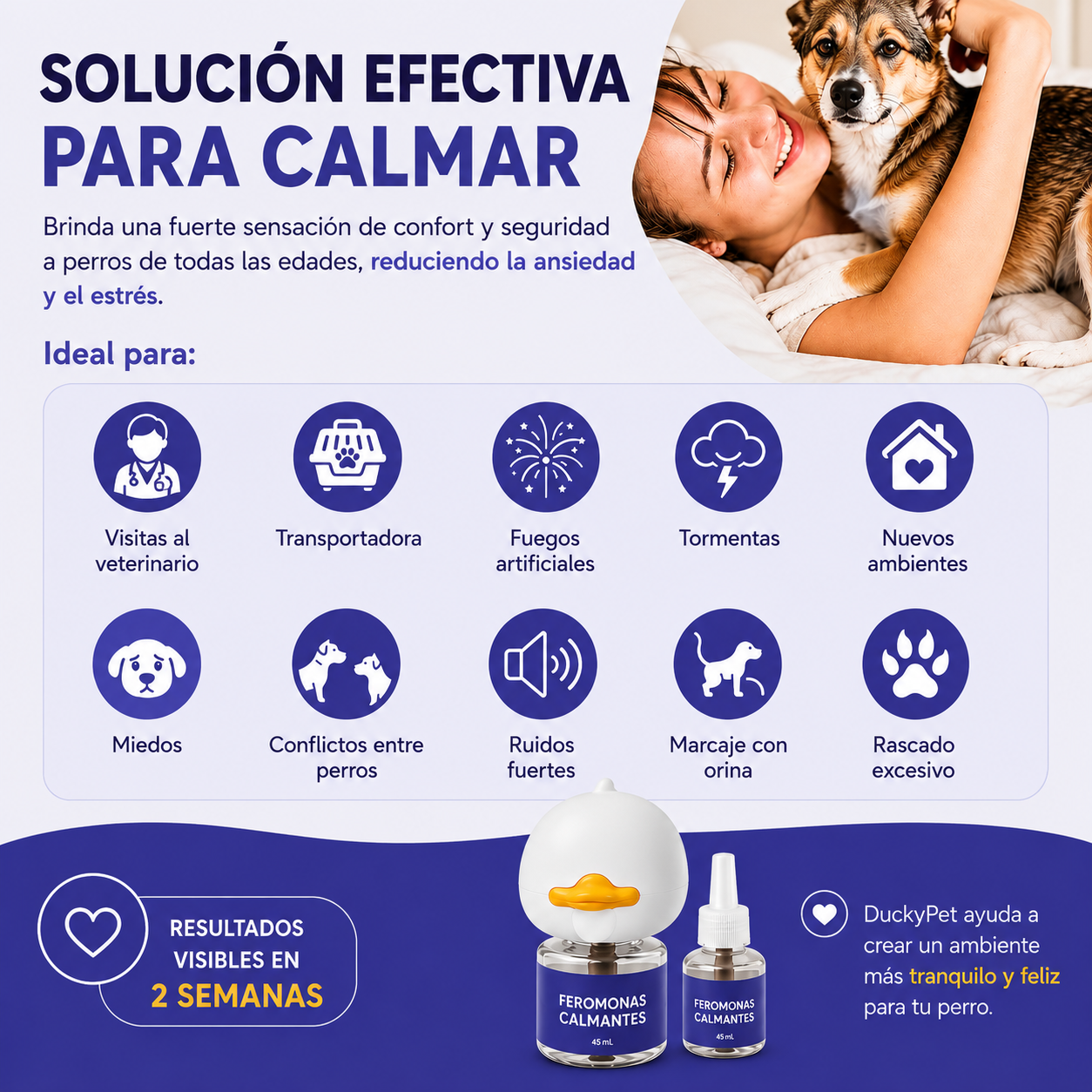 Kit Difusor de Fermonas  para Perros