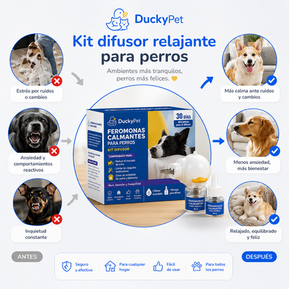 Kit Difusor de Fermonas  para Perros